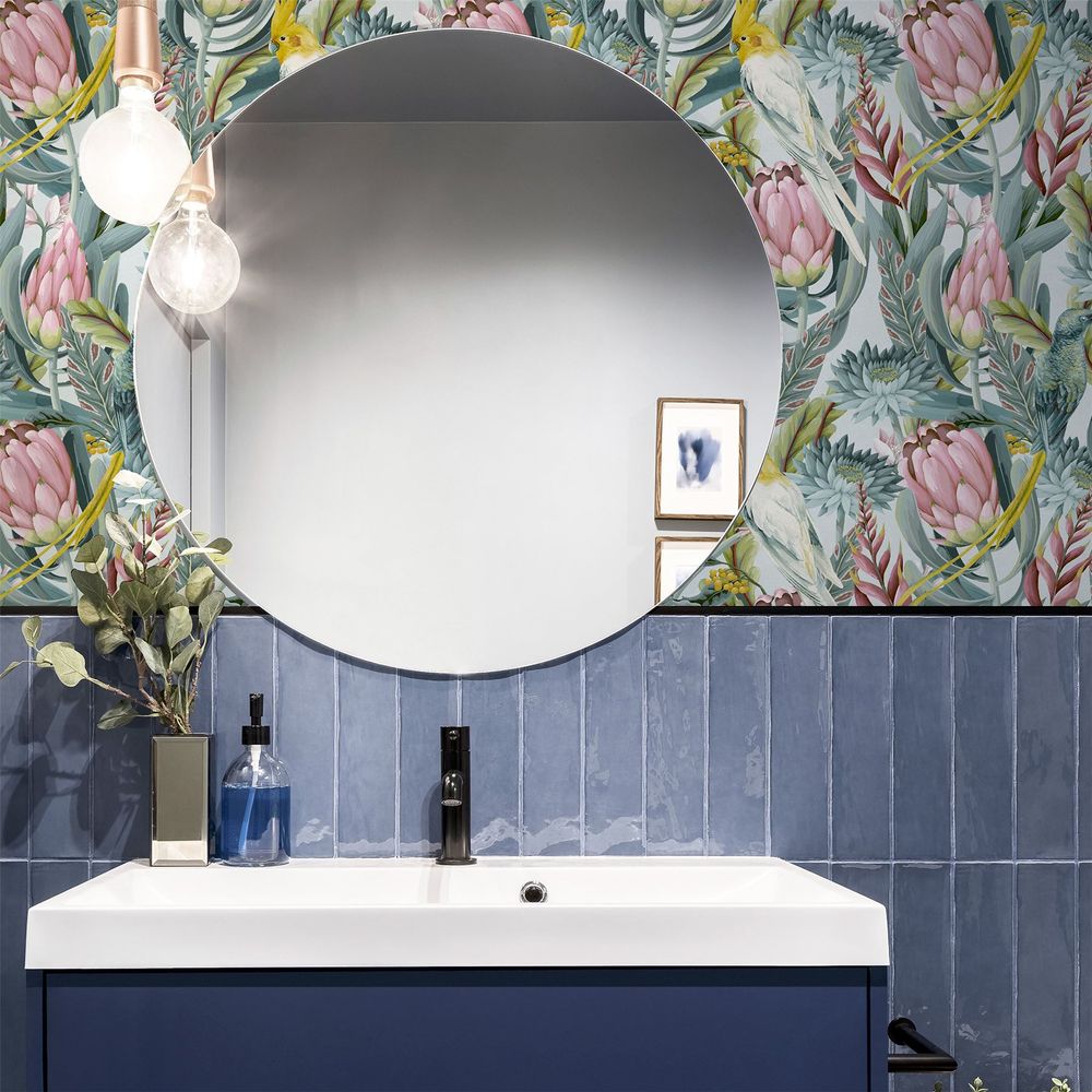 Rainforest Escape Green Pink sw12