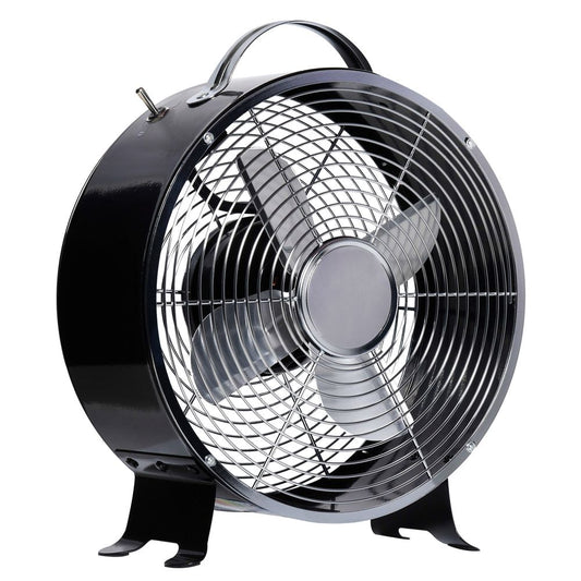 2-Speed Electric Fan — Black