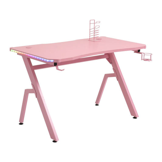 Home Office Desk — Pink