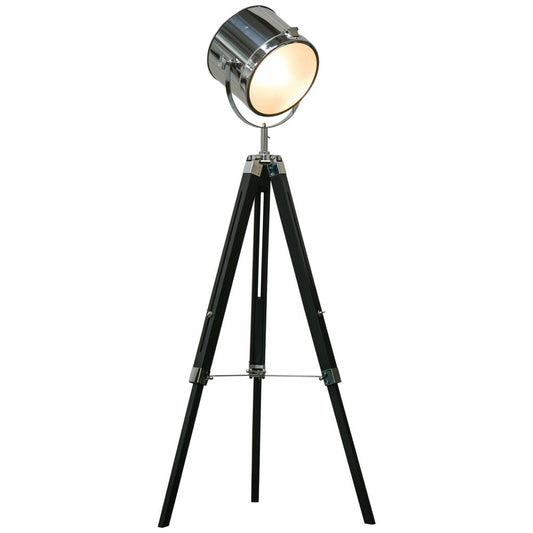 Industrial Style Adjustable Tripod Floor Lamp