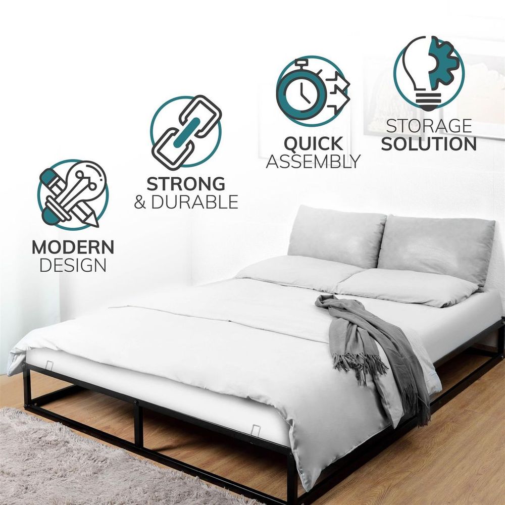 King Size Metal Bed Frame