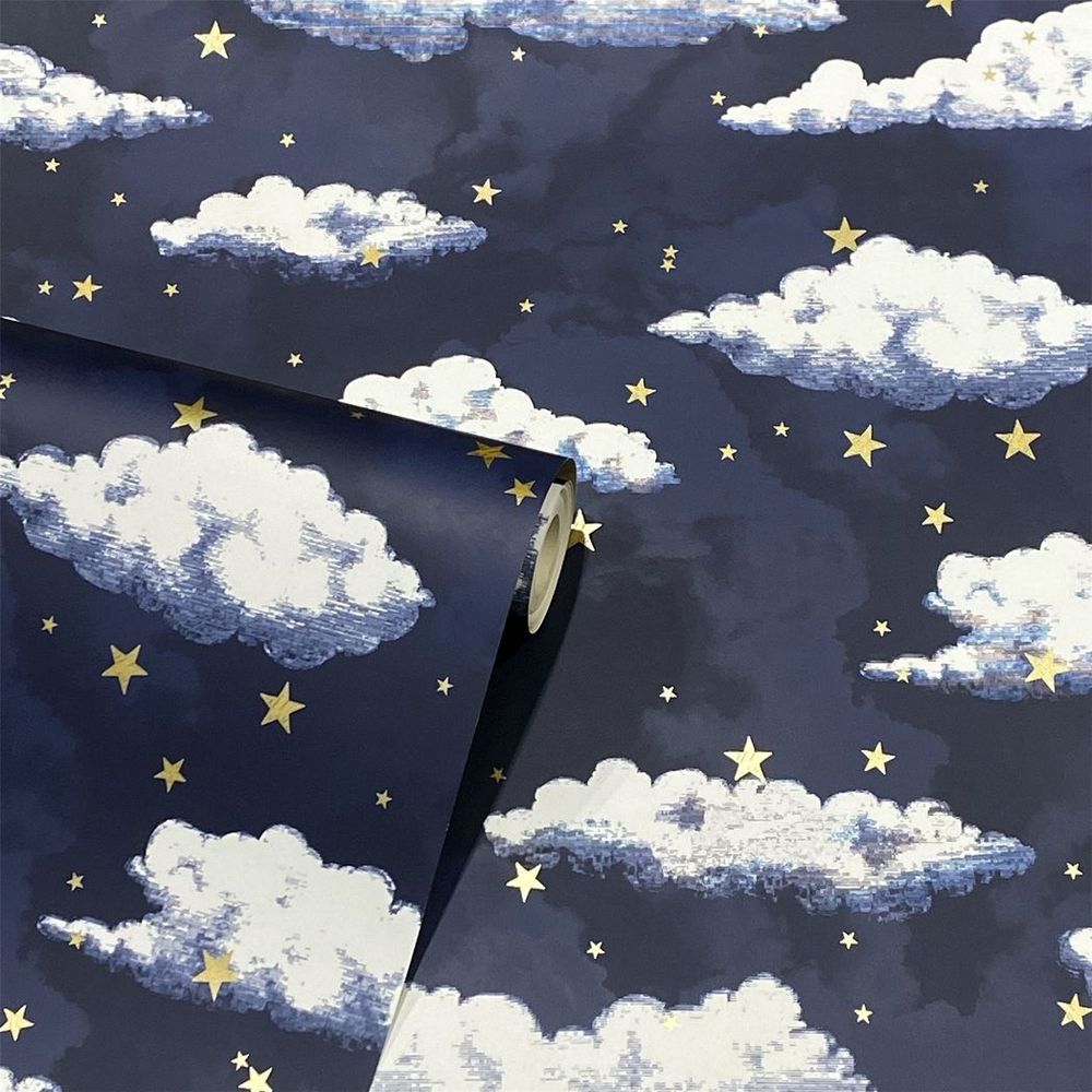 Stars And Clouds Navy sw12