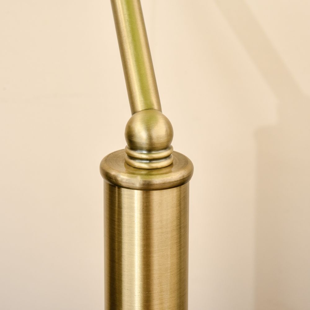 Banker's Table Lamp — Antique Bronze Base