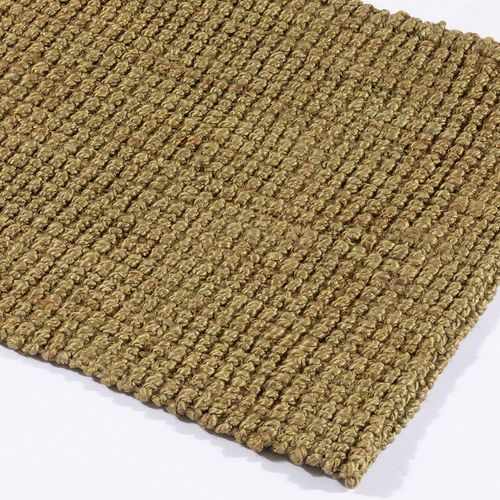 Whitefield Handwoven Boucle 45x75cm Olive Doormat