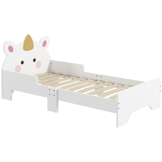 Unicorn Toddler Bed — White