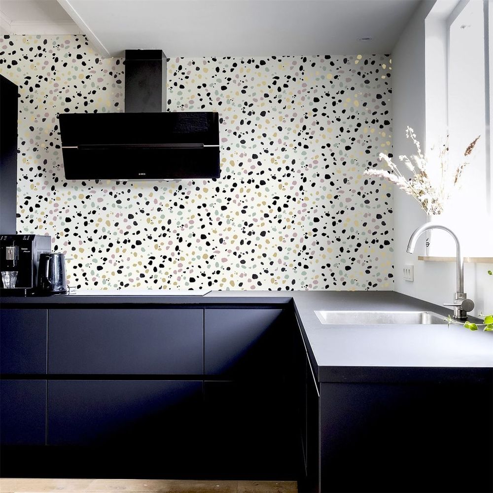 Dalmatian Pastel Wallpaper