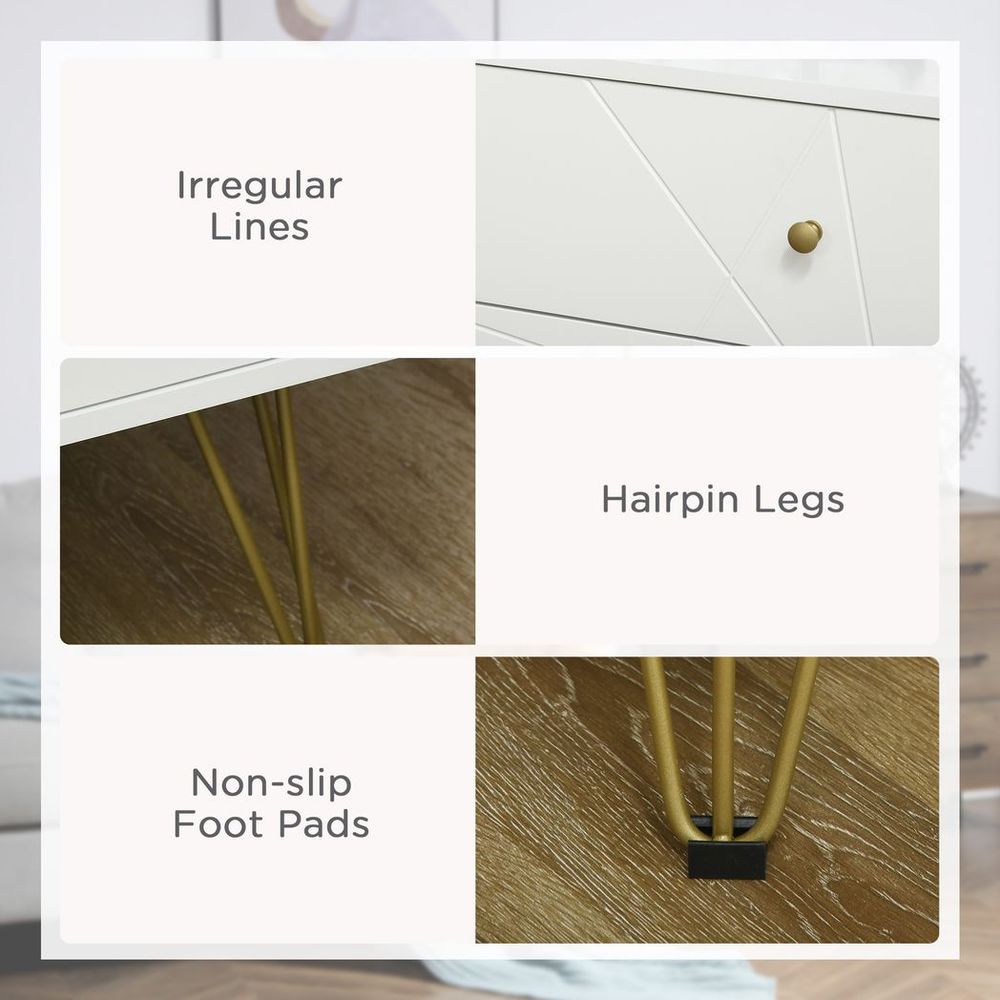 Chest of Drawers / Dresser with Pin Legs
