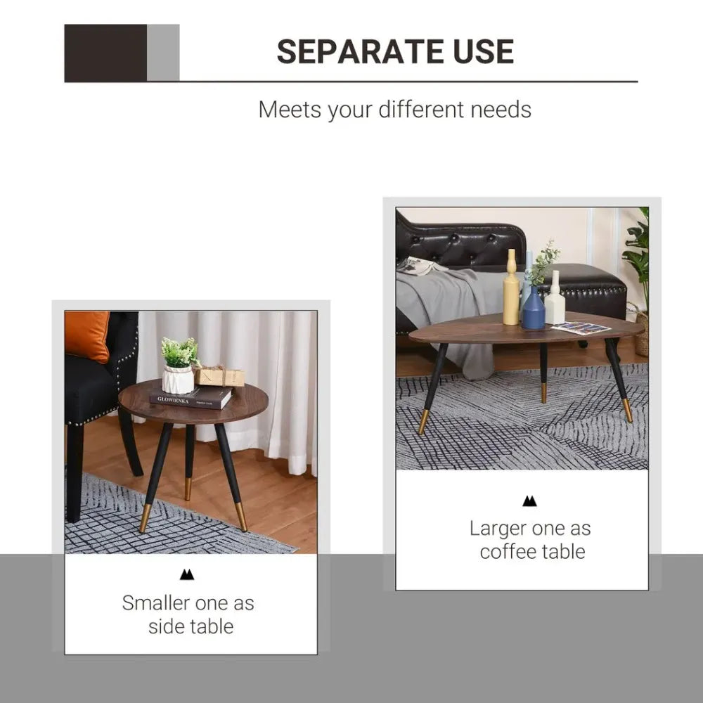 Nesting Coffee Tables — Set of 2