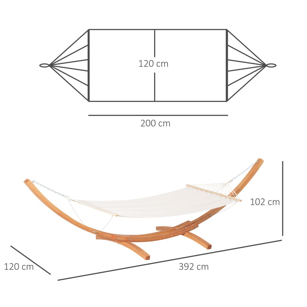 Garden Hammock — White