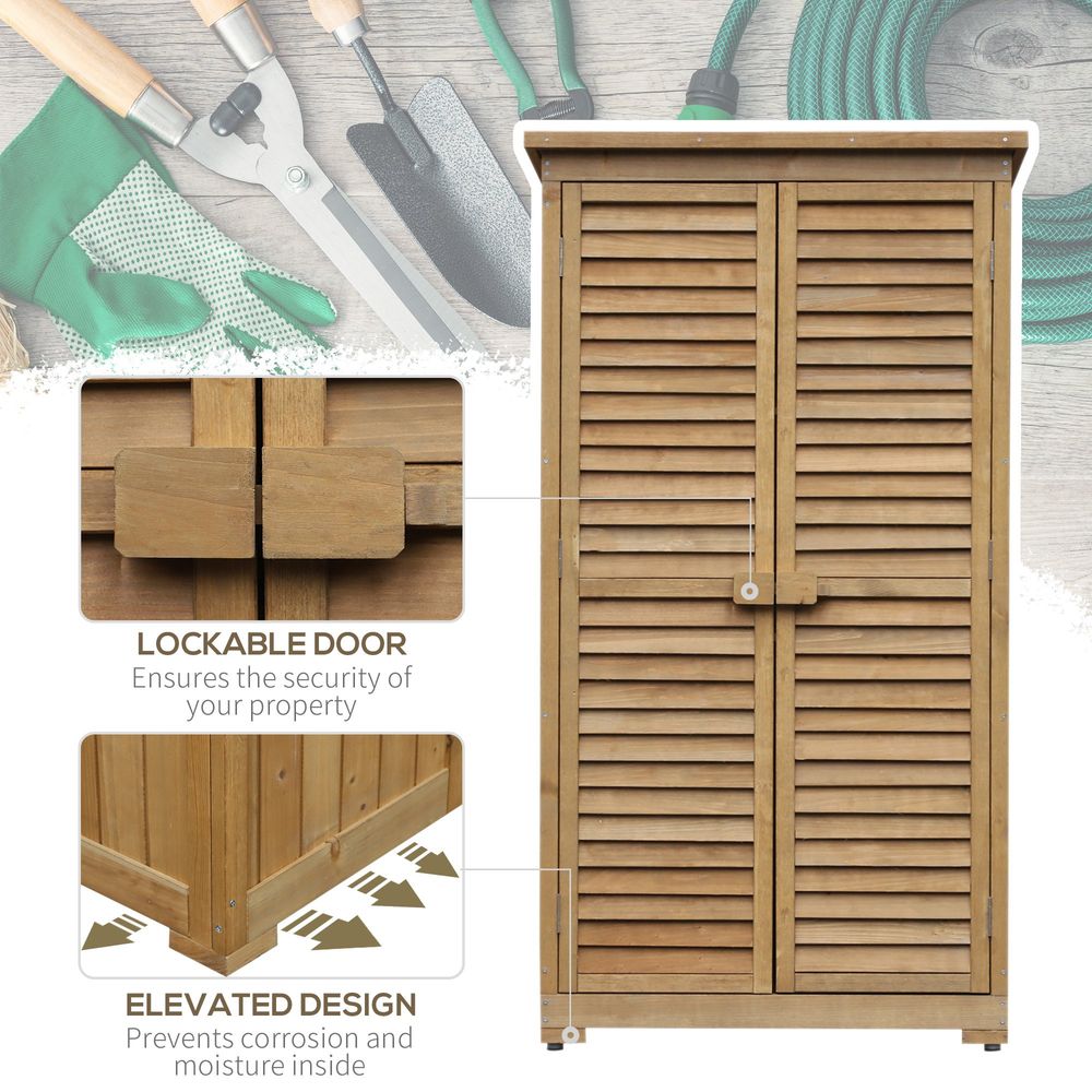 Wooden Garden Storage Shed
