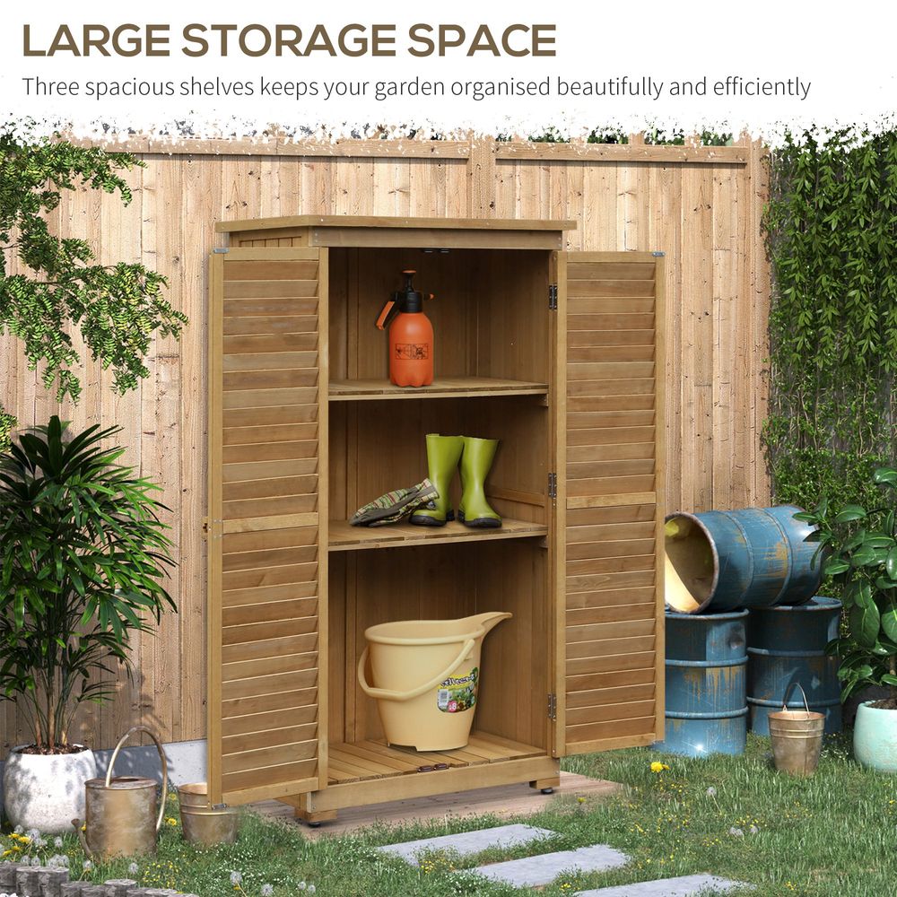 Wooden Garden Storage Shed