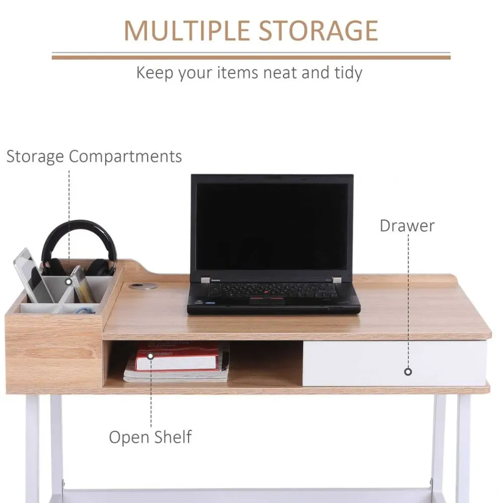 Computer Desk With Metal Frame