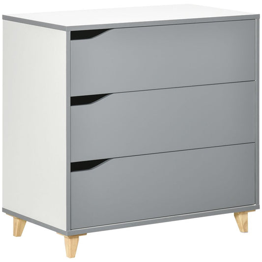 Chest of Drawers 3-Drawer Dresser Storage Cabinet
