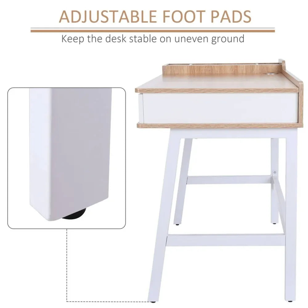 Computer Desk With Metal Frame