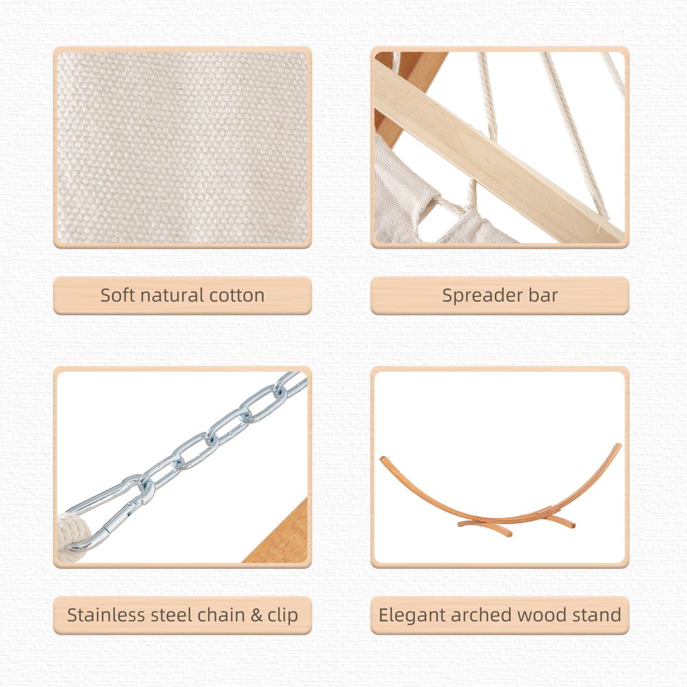 Garden Hammock — White