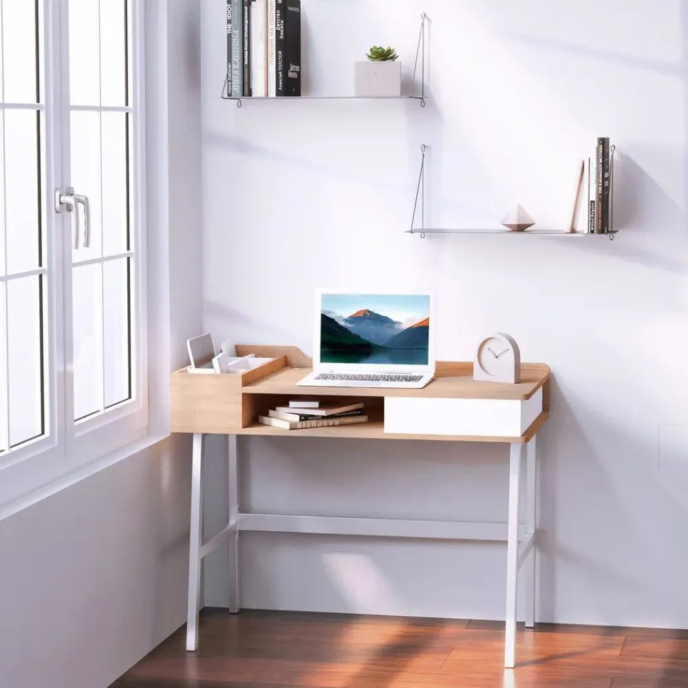 Computer Desk With Metal Frame