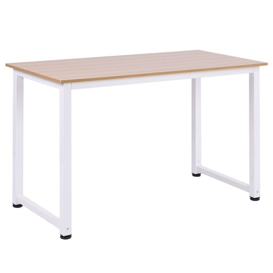 Desk with White Metal Frame