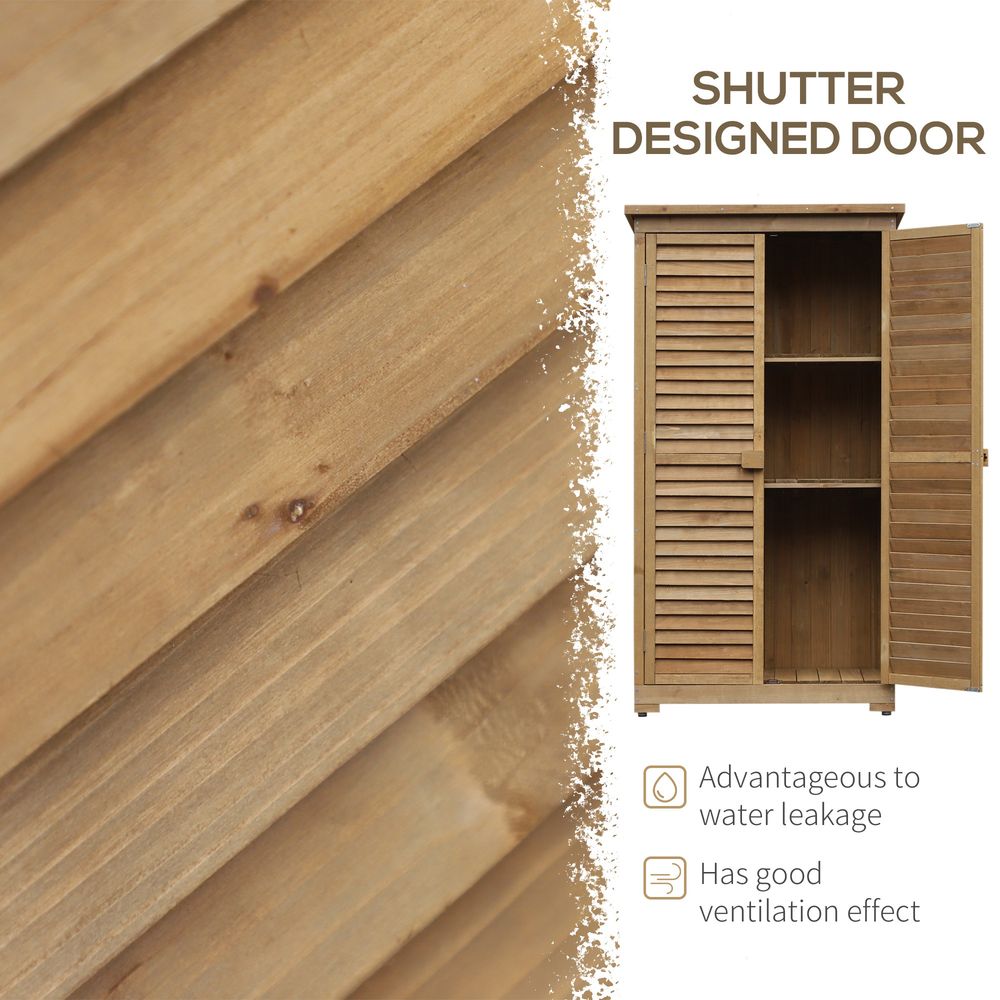 Wooden Garden Storage Shed