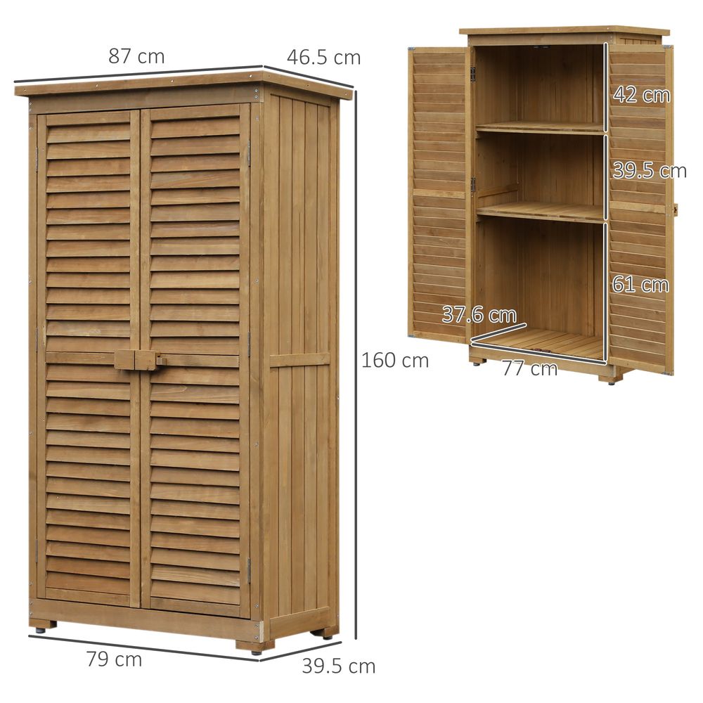 Wooden Garden Storage Shed