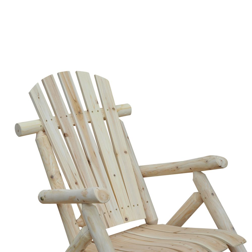 Cedar Wood Rocking Armchair