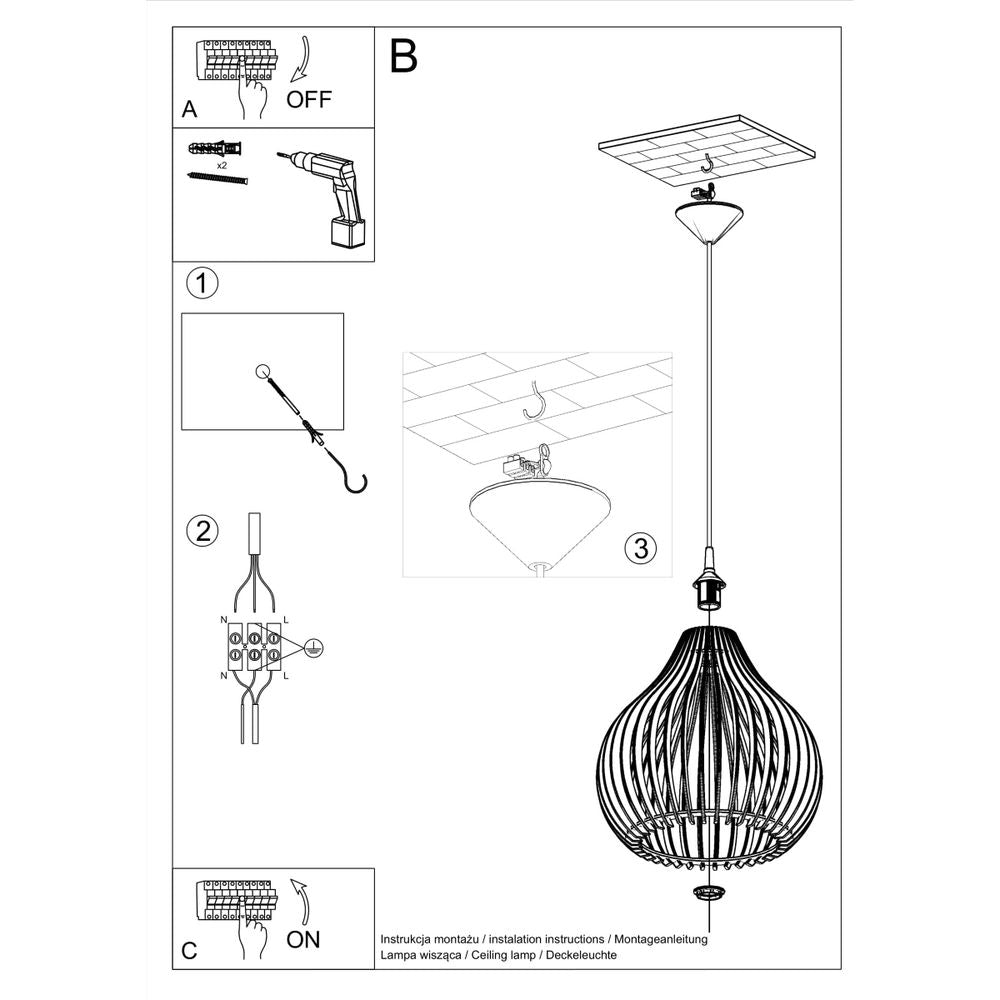 Scandinavian Design Pendant lamp